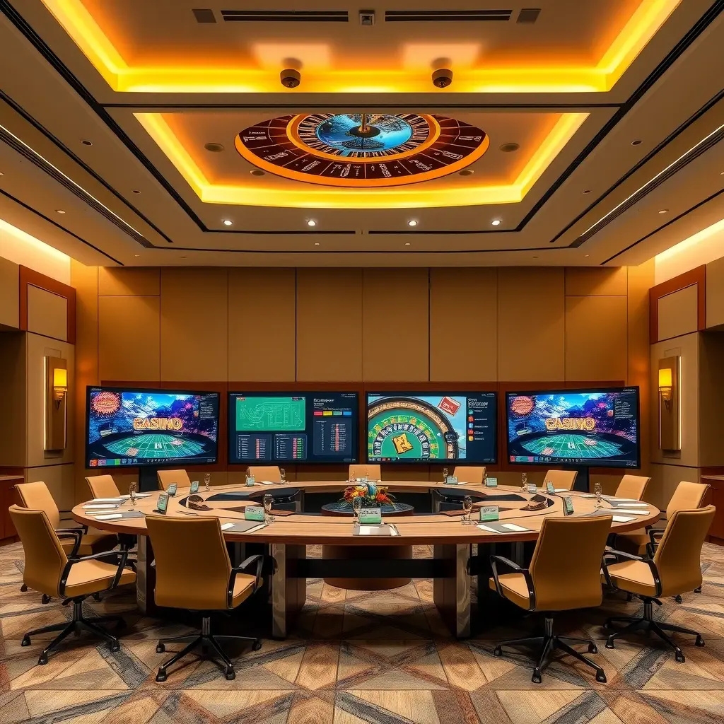 Four-pillar comprehensive gaming solution framework diagram